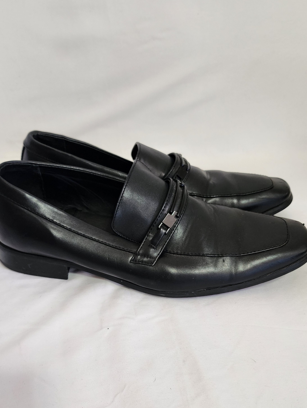 Perry Ellis Portfolio Randle Loafers Men’s Size 10 Black Slip On Dress Shoes